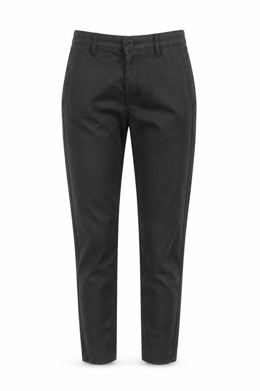 Stradivarius Women Black Slim Fit Skinny Trousers UK 8