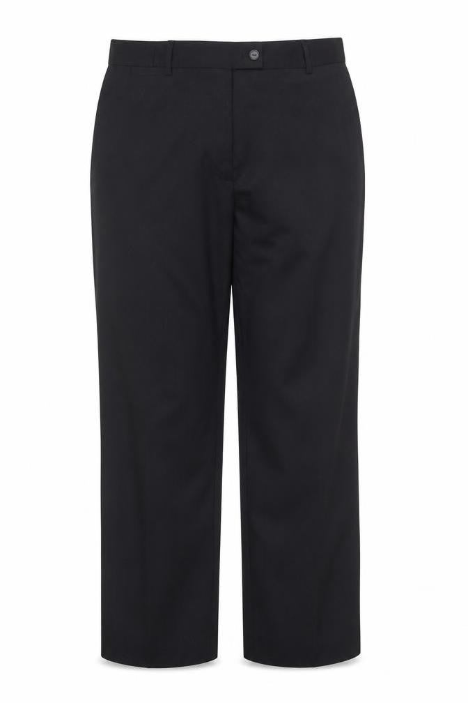 Brook Taverner Womens Black Wool Blend Dress Pants Size 16R