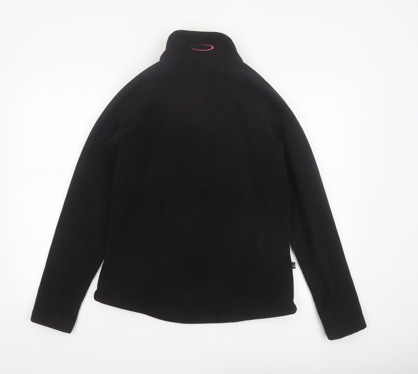 Mountain Life Women's Black Fleece Full Zip Jacket Size 8