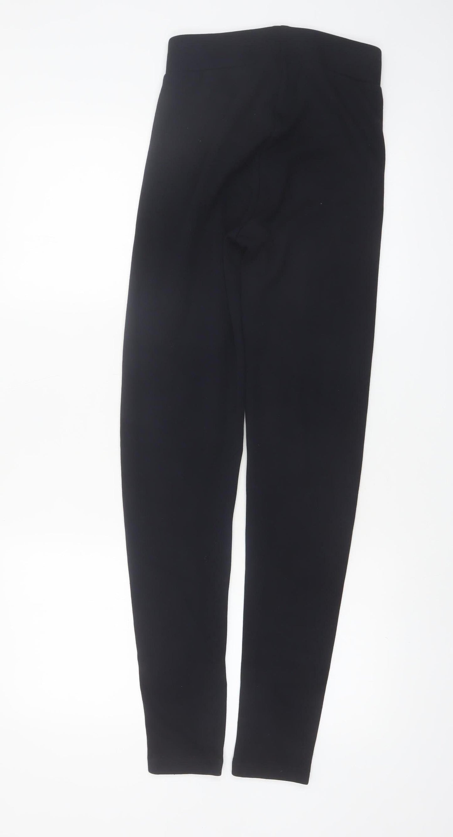 Marks and Spencer Women's Black Size 6 Long Stretch Leggings