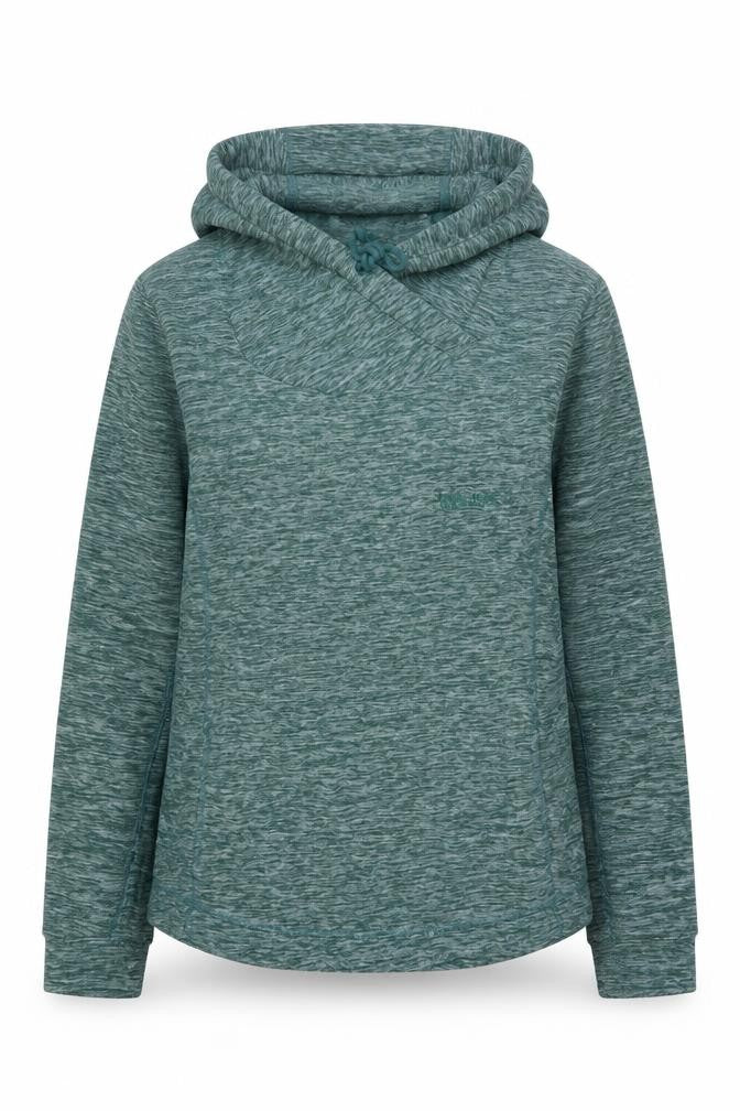 Regatta Great Outdoors Women’s Green Pullover Hoodie UK 16 Polyester