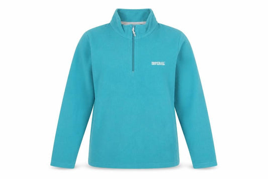 Regatta Great Outdoors Women's Blue 1/2 Zip Fleece Pullover UK 12