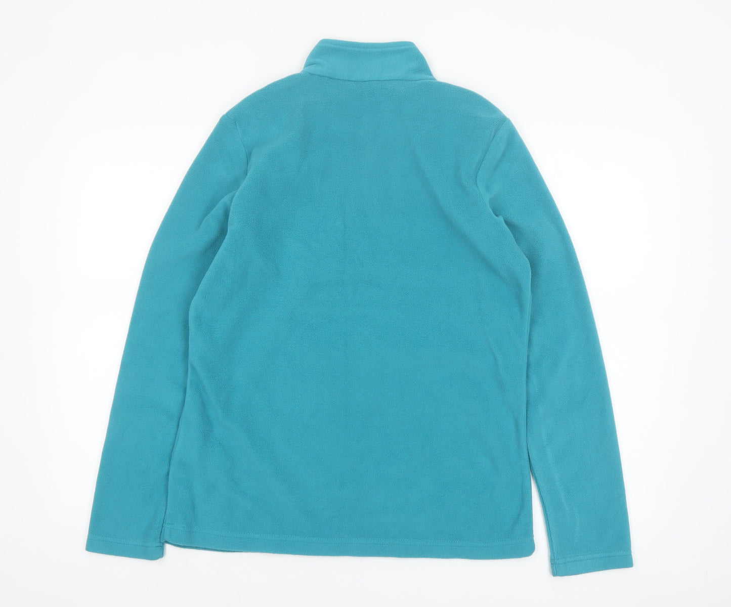 Regatta Great Outdoors Women's Blue 1/2 Zip Fleece Pullover UK 12