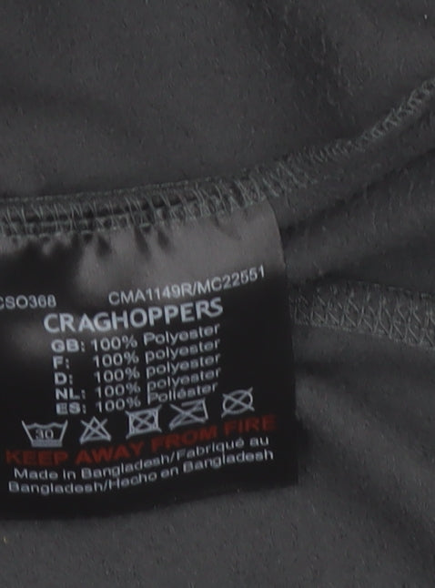 Craghoppers Mens Grey 2XL Fleece Half Zip Pullover Sweatshirt