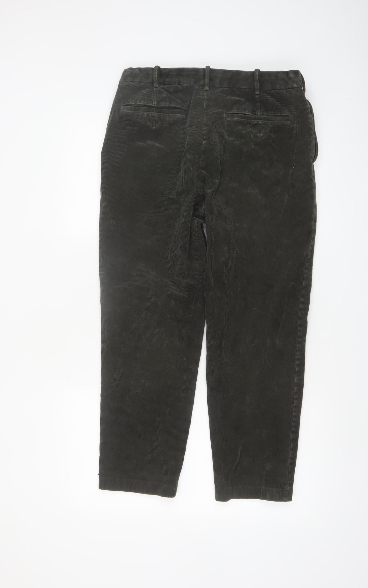 UNIQLO Women’s Brown Corduroy Chino Trousers M Regular Fit