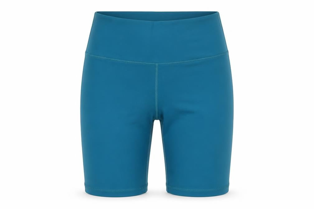 Dunnes Women Teal Biker Activewear Shorts Size L