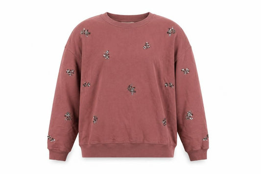 Marks and Spencer Per Una Women’s Pink Embellished Pullover Sweatshirt M