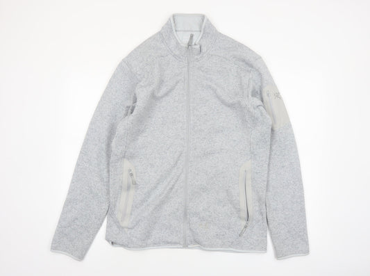 Arc'teryx Men's Grey Covert Cardigan Fleece Jacket Size L