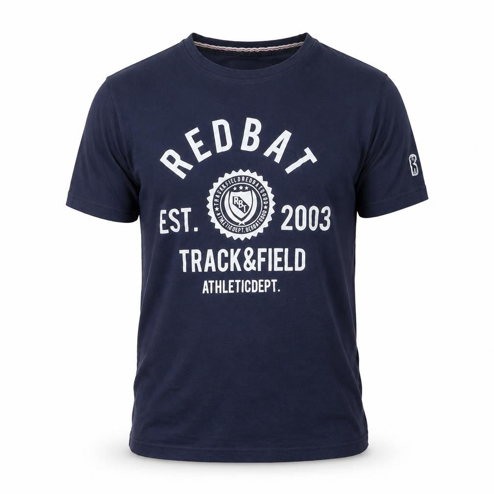 P.G. Field Boys Blue Graphic Track & Field Cotton T-Shirt Size S