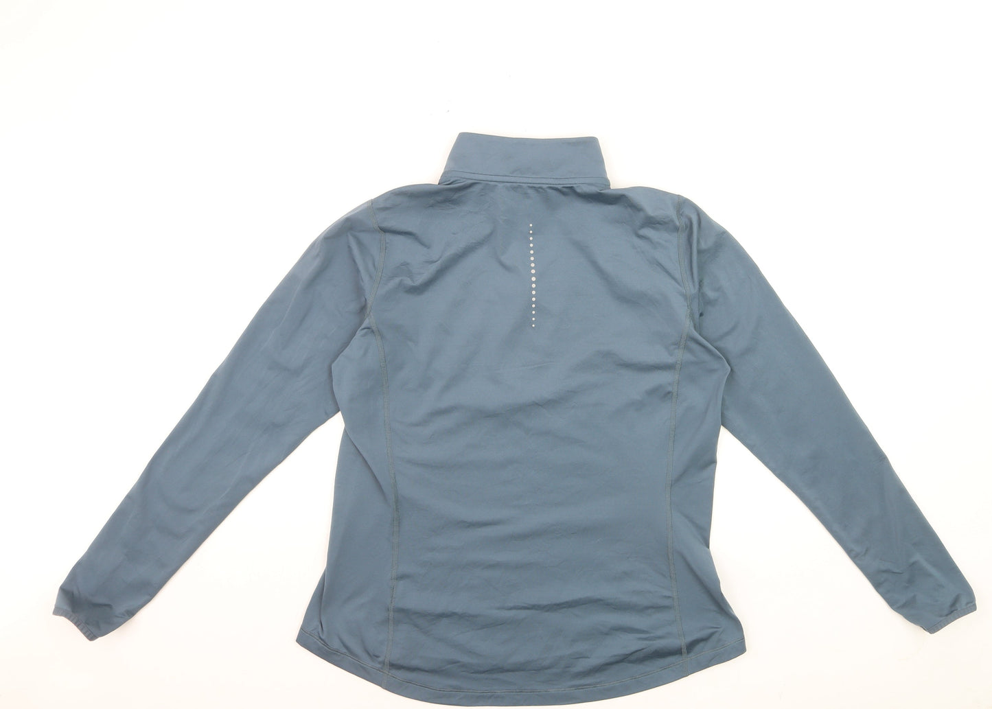 Marks and Spencer Men’s Blue 1/4 Zip Athletic Sweatshirt L