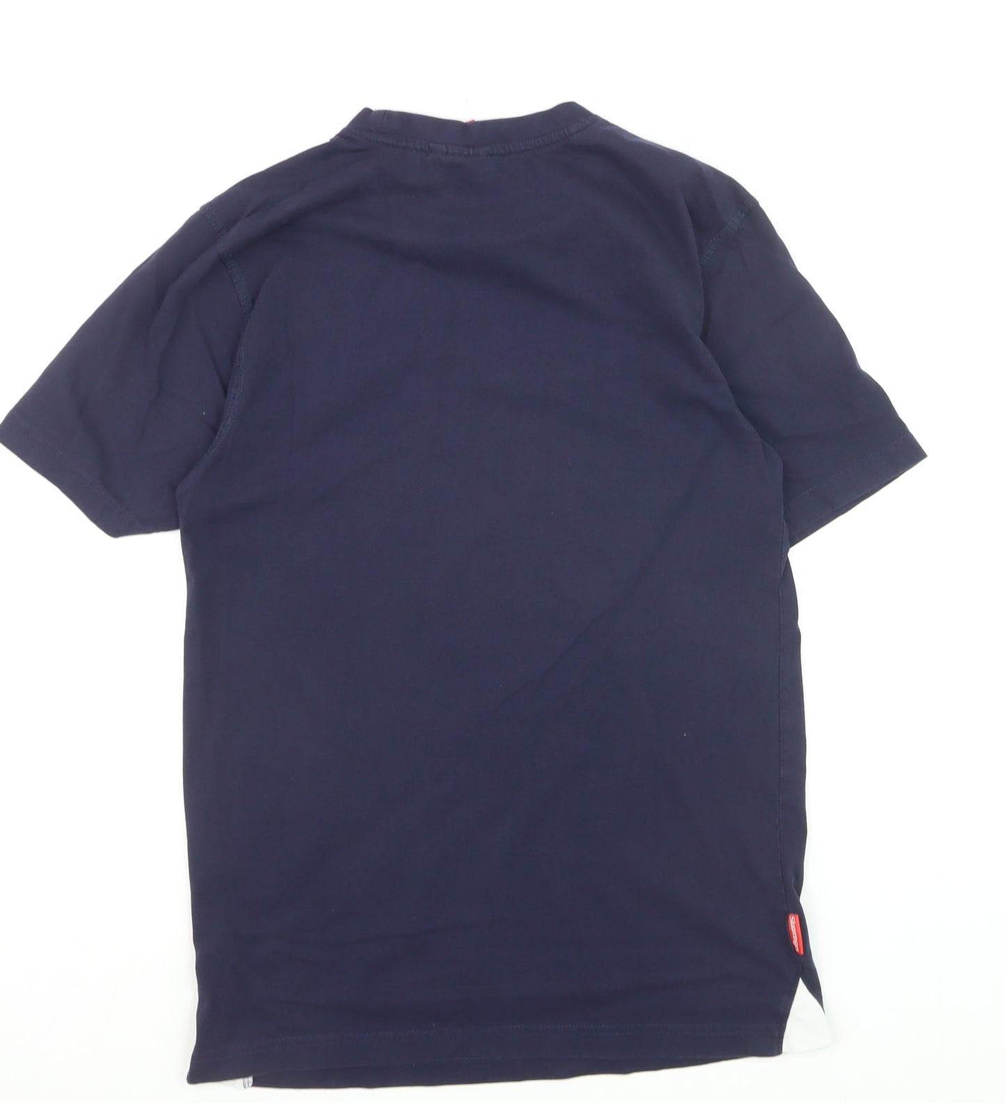 Slazenger Men's Blue Small Crew Neck Sports T-Shirt