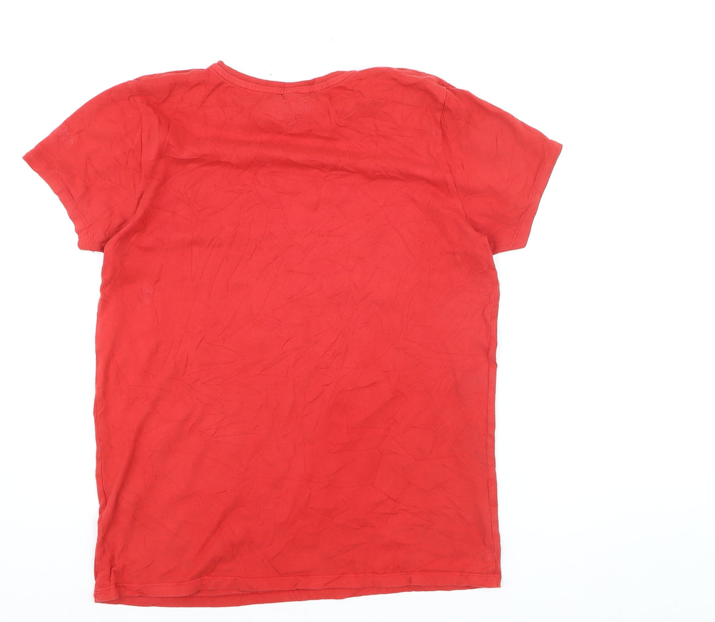 Fortnite Men’s Red XL Graphic Cotton T-Shirt Short Sleeve Crew Neck