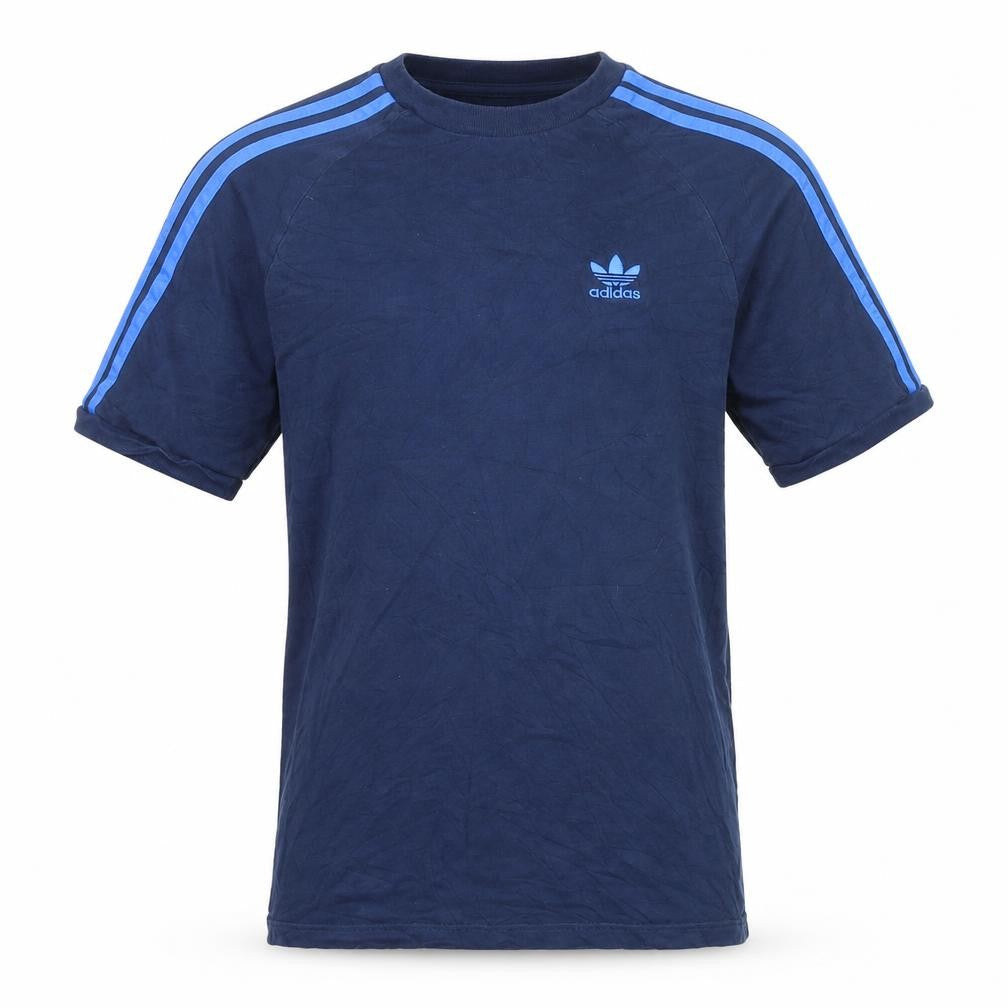 Adidas Men's Navy Blue Crew Neck Short Sleeve T-Shirt XS