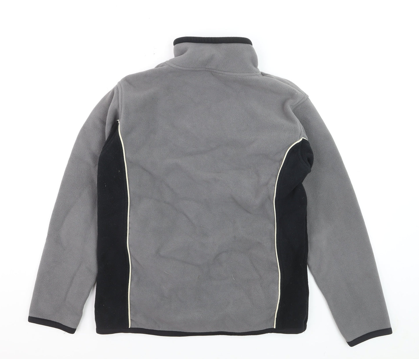 Animal Men's Grey Fleece 1/4 Zip Pullover Sweatshirt M