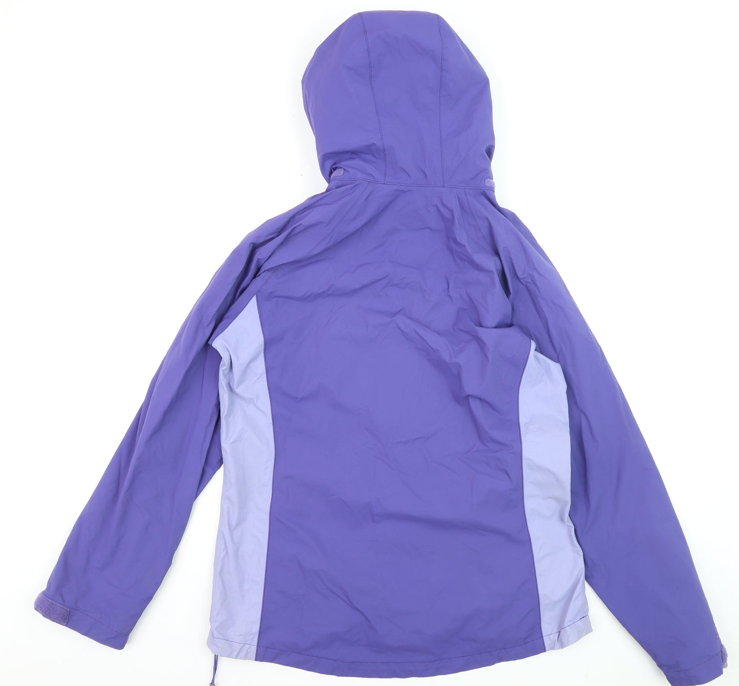 Berghaus Womens Purple Waterproof Hooded Rain Jacket Size 14