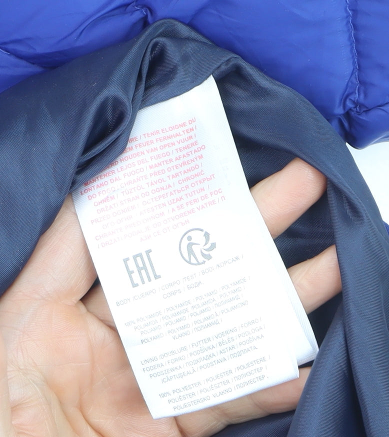 Tokyo Laundry Men's Blue XL Hooded Puffer Jacket
