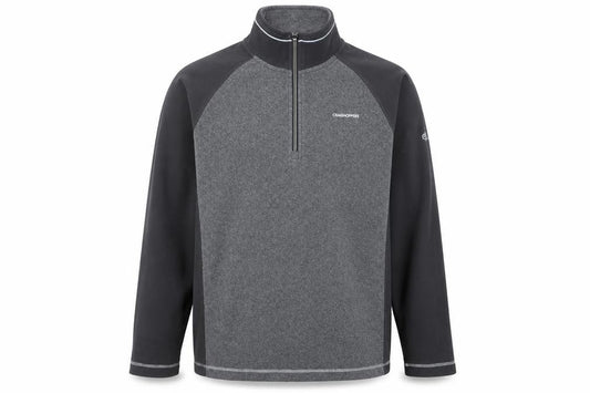 Craghoppers Men’s Grey 2XL Fleece Half Zip Sweatshirt