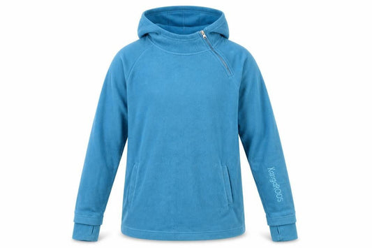 KangaROOS Men's Blue Fleece Pullover Hoodie Size M