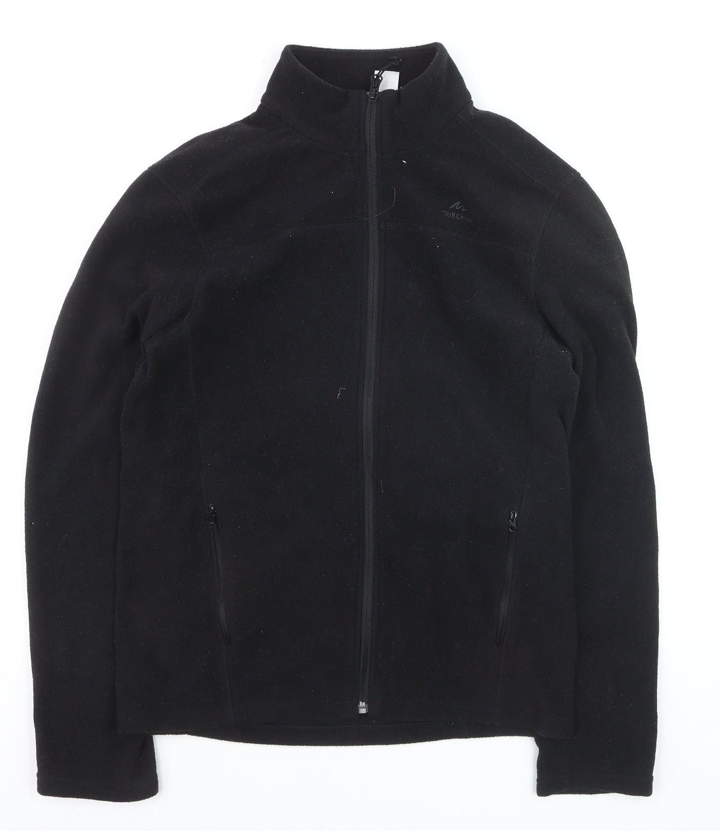 Quechua Men's Black Full Zip Fleece Sweatshirt M