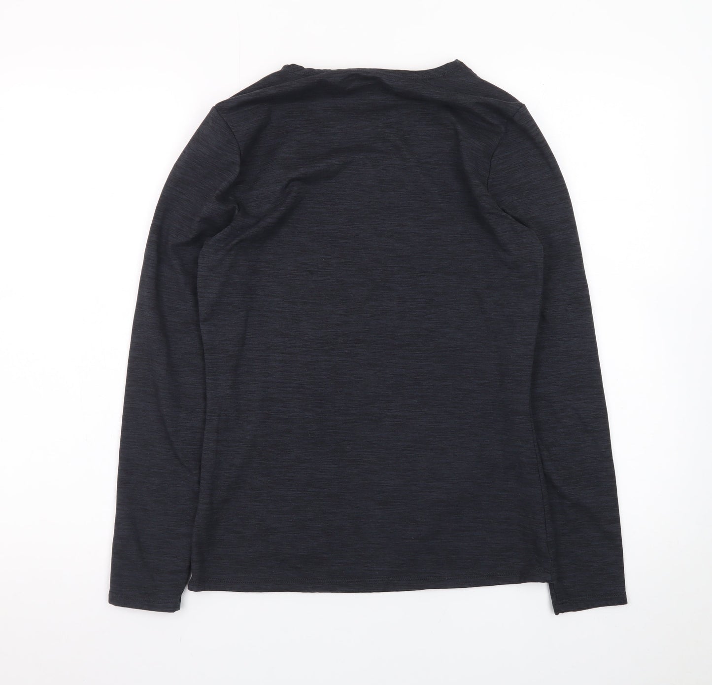 32 Degrees Women’s Black Long Sleeve Thermal Scoop Neck Top S