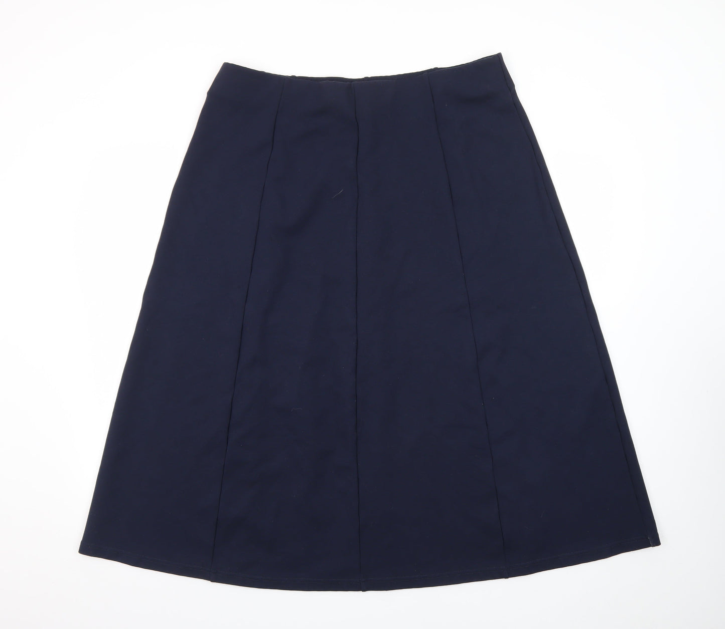 Crew Clothing Women Blue Size 18 A-Line Knee Length Skirt