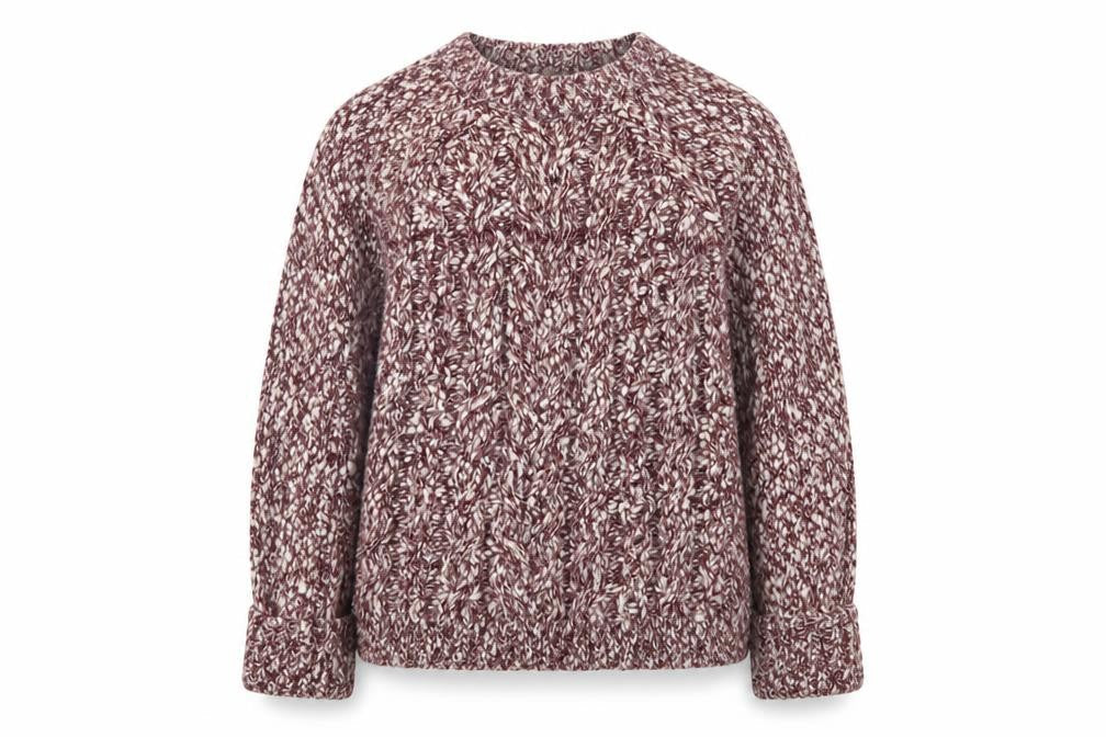 Marks & Spencer Per Una Mens Brown Chunky Knit XL Pullover Jumper