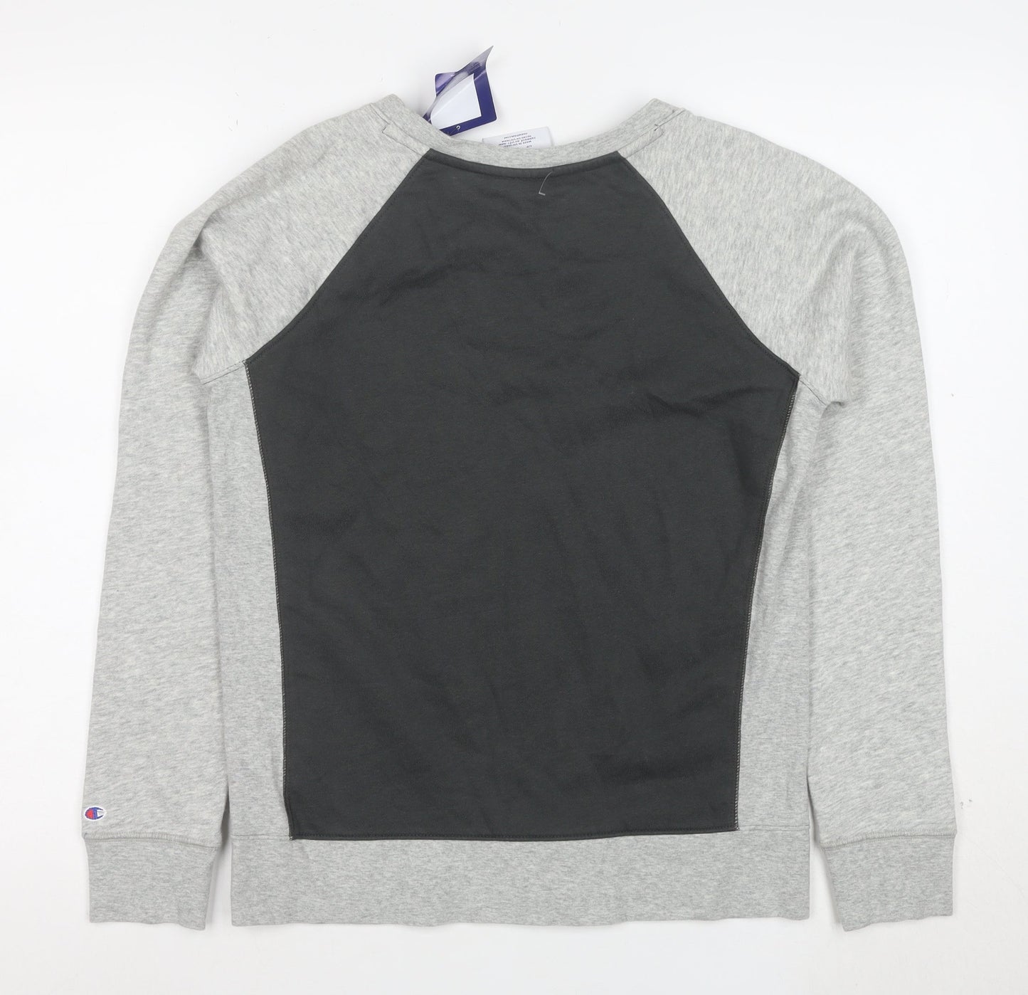 Champion Men's Grey Small Pullover Sweatshirt Regular Fit