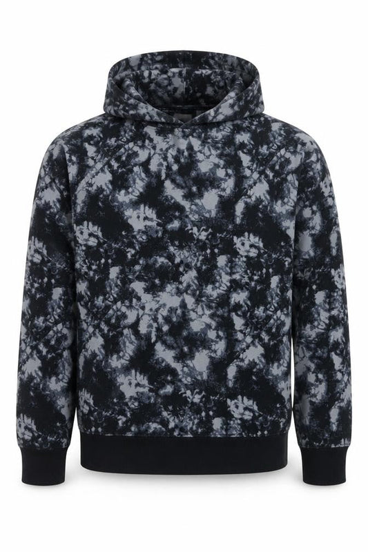 Champion Men’s Black Tie Dye Pullover Hoodie S Regular Fit