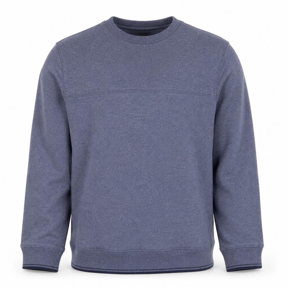 Ben Sherman Men Blue M Crew Neck Pullover Sweatshirt