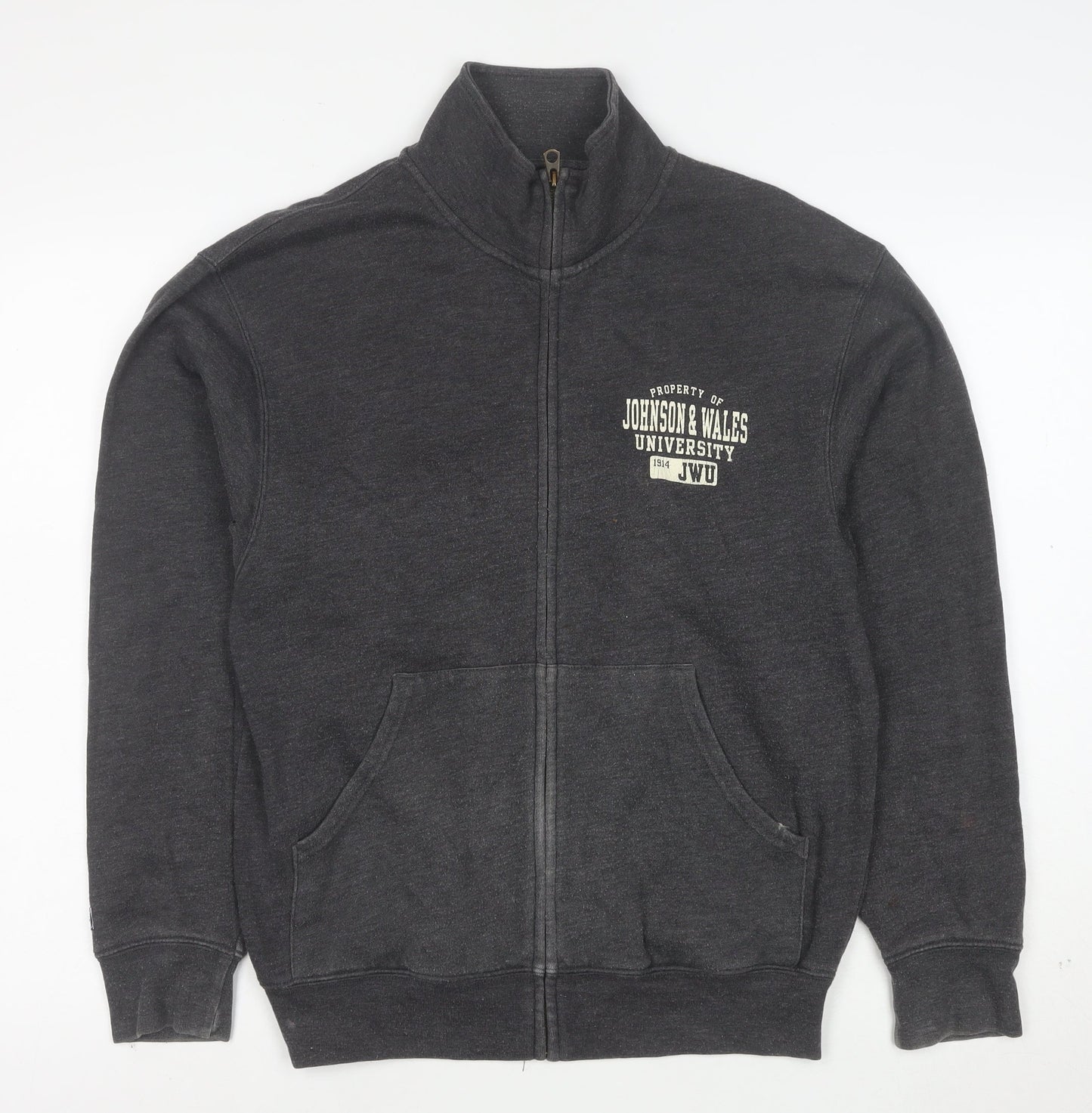 Jansport Men's Grey Full Zip University Sweatshirt S