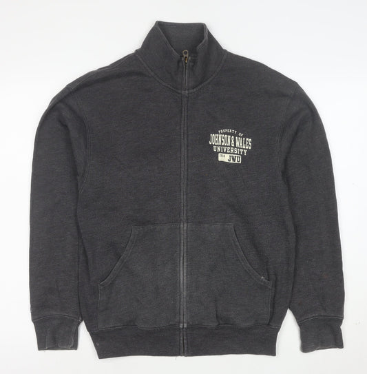 Jansport Men's Grey Full Zip University Sweatshirt S