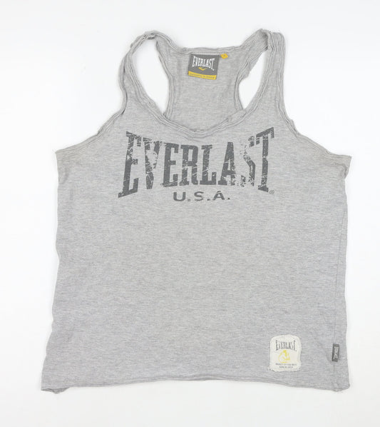 Everlast Men's Grey Sleeveless Athletic T-Shirt Size S