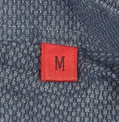 Hugo Boss Men's Blue Slim Fit Long Sleeve Cotton Shirt M