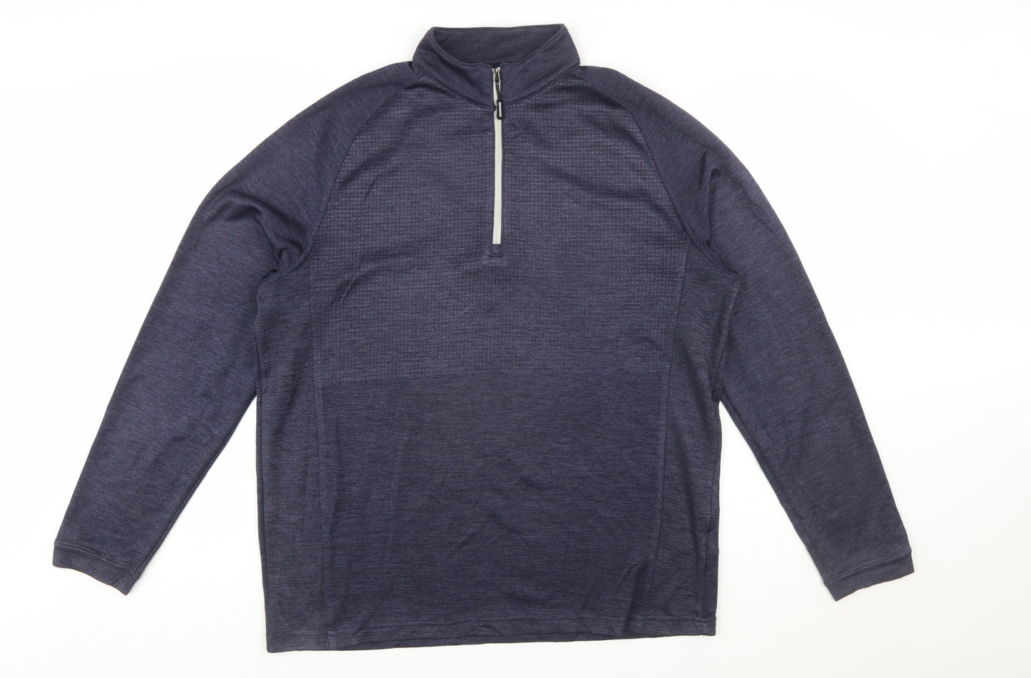 Pebble Beach Men’s Blue 1/4 Zip Performance Sweatshirt Size L