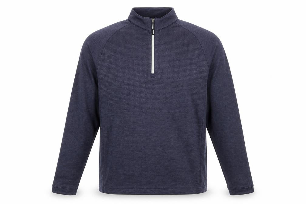 Pebble Beach Men’s Blue 1/4 Zip Performance Sweatshirt Size L