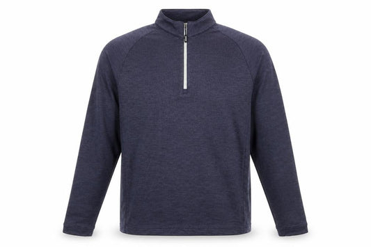 Pebble Beach Men’s Blue 1/4 Zip Performance Sweatshirt Size L