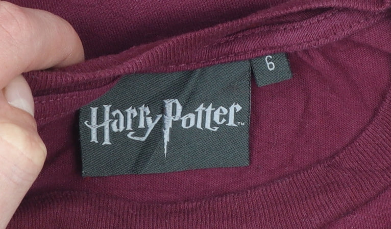 Atmosphere Harry Potter Gryffindor Red Women's Size 6 T-Shirt