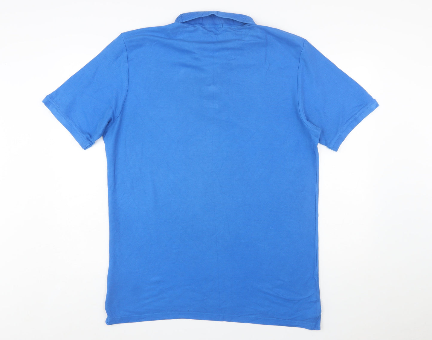 Calvin Klein Men’s Blue Golf Polo Shirt Size L Regular Fit