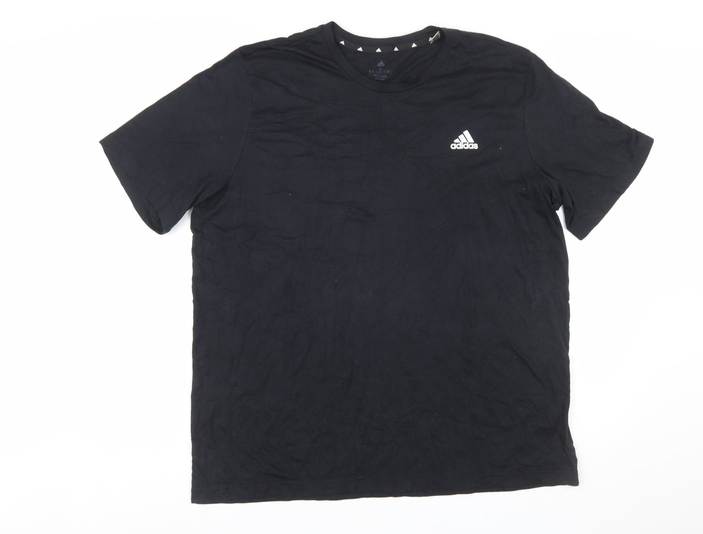 Adidas Men's Black XL Crew Neck Short Sleeve Aeroready T-Shirt