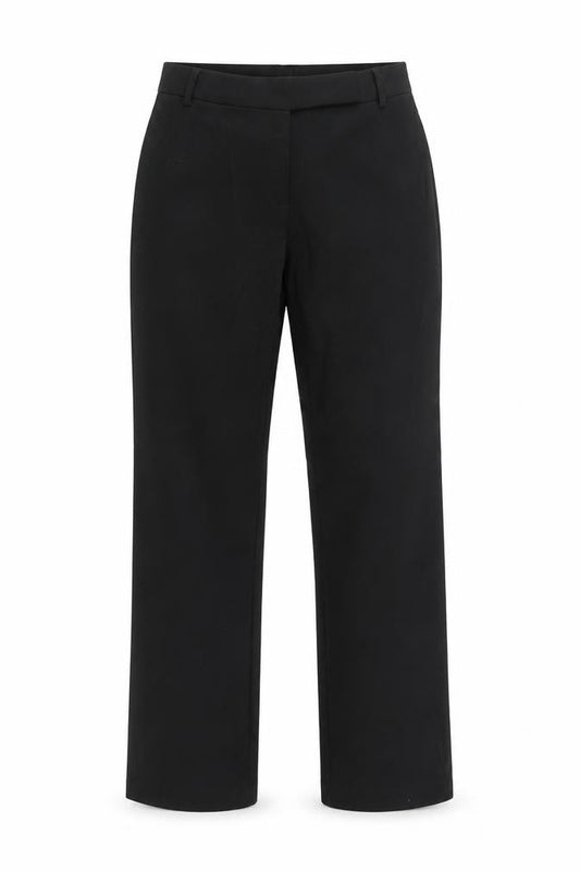 Marks and Spencer Womens Black Size 8 Straight Leg Dress Pants