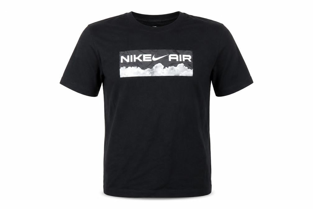 Nike Air Men's Black Graphic Sports T-Shirt Size M Regular Fit