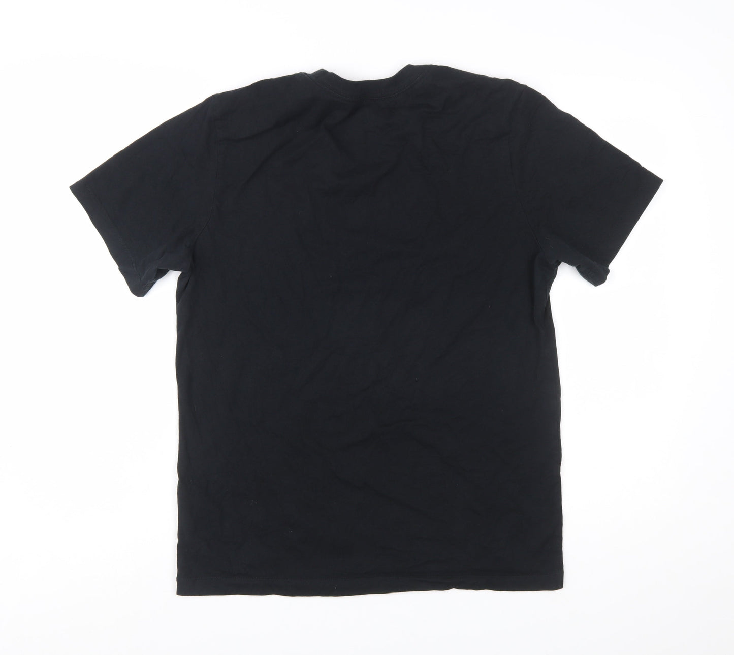 Nike Air Men's Black Graphic Sports T-Shirt Size M Regular Fit