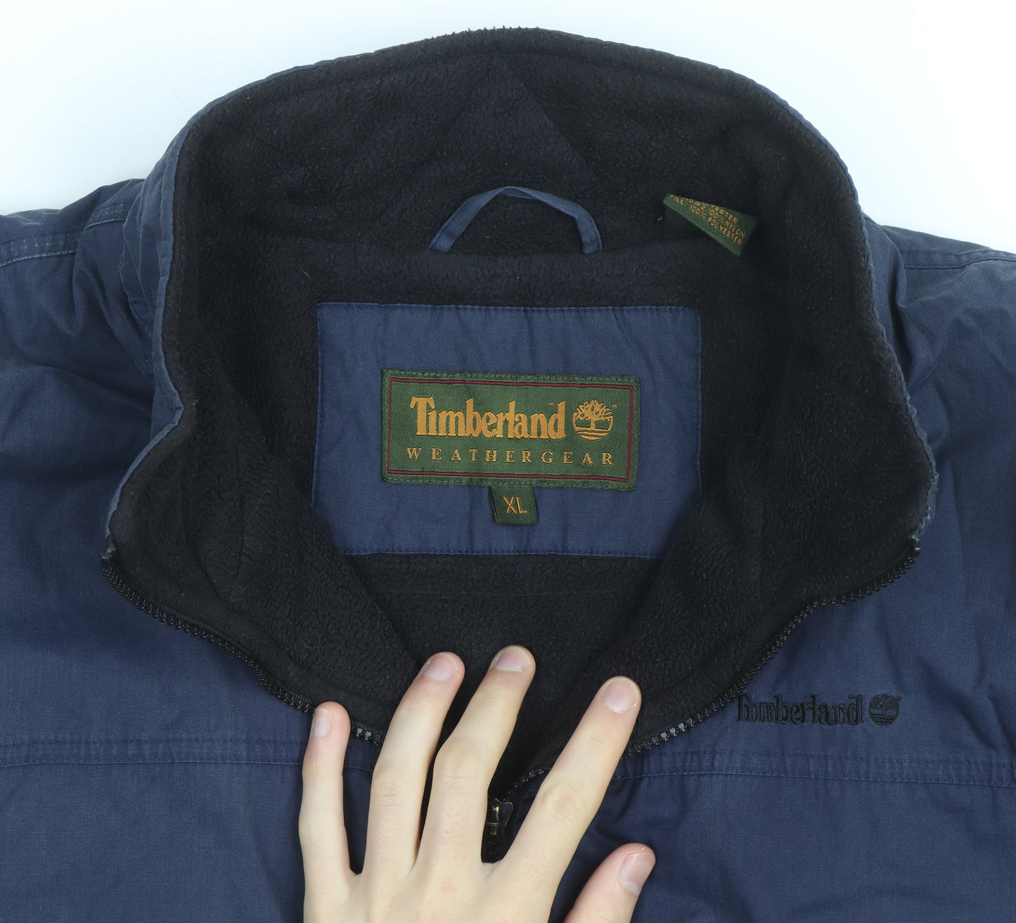 Timberland Men’s Blue XL Windproof Weathergear Jacket