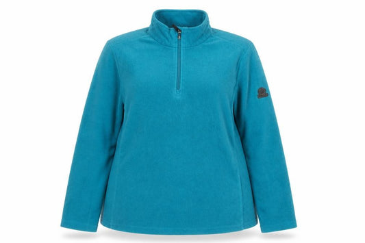 TOG24 Women's Blue 1/4 Zip Fleece Pullover Size 20