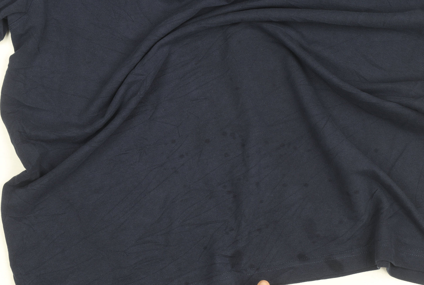Crew Clothing Company Men's Blue XL Cotton Short Sleeve Polo Shirt