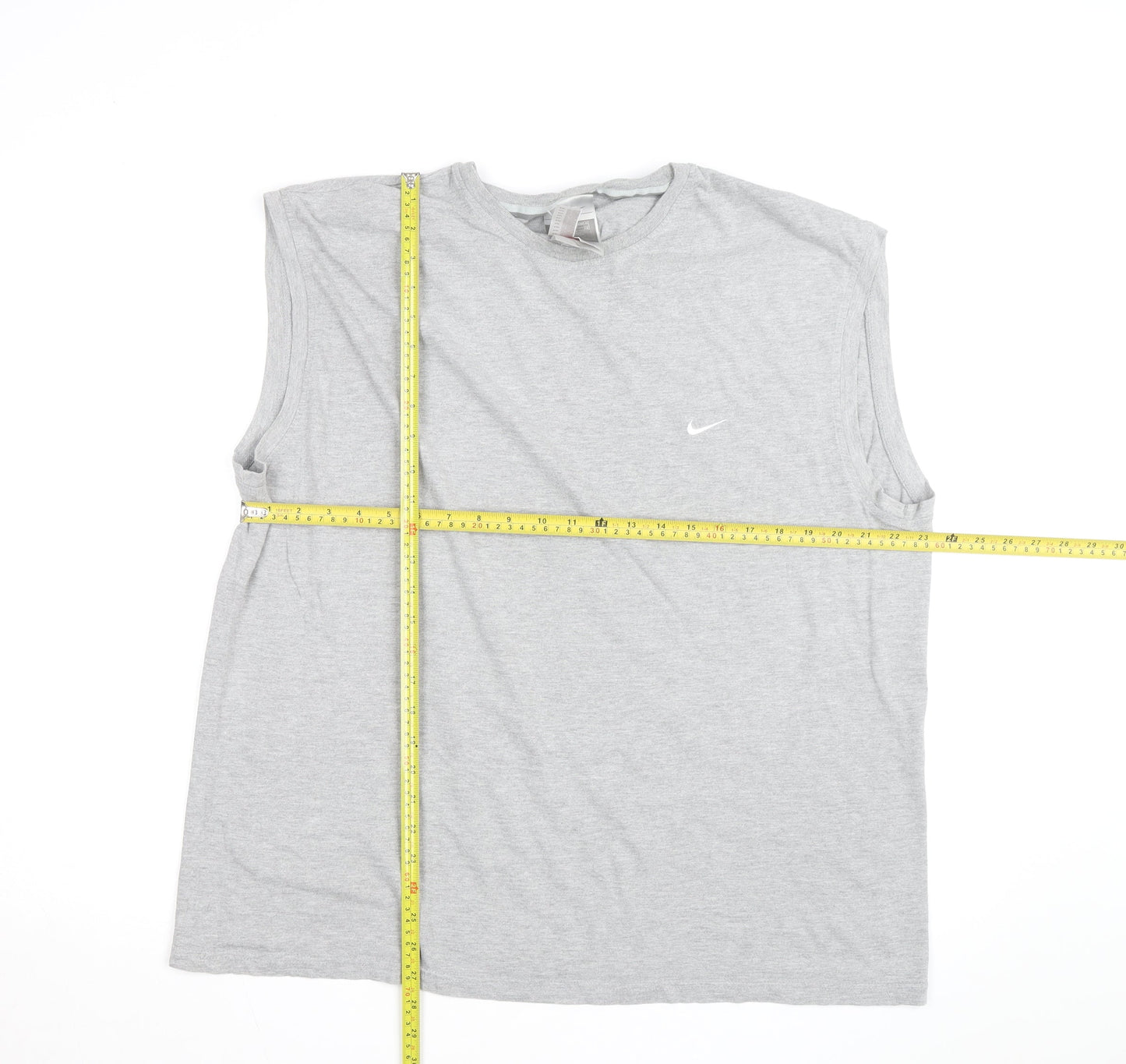 Nike Men's Grey 2XL Sleeveless Training Tank Top