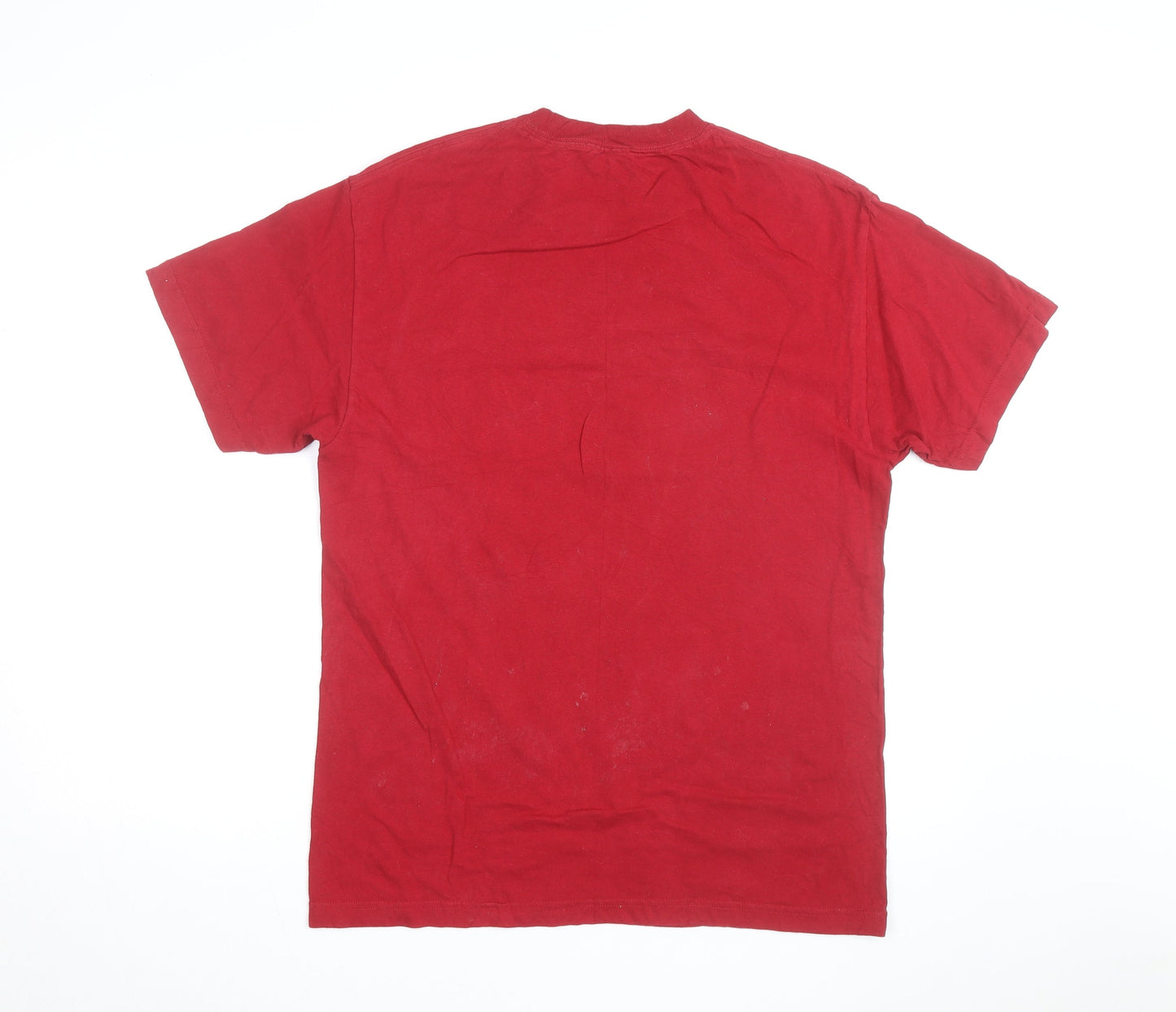 DGK Men's Red Graphic Panther T-Shirt Large Cotton Casual