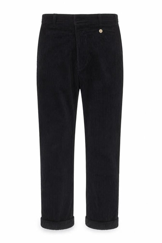 Wrangler Mens Black Corduroy Straight Jeans 30x32 Regular Fit Retro