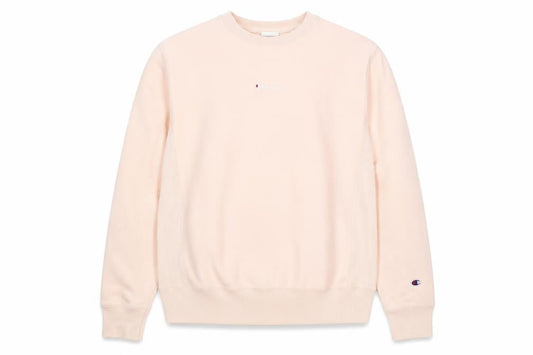 Champion Men's Beige Crew Neck Pullover Sweatshirt Medium