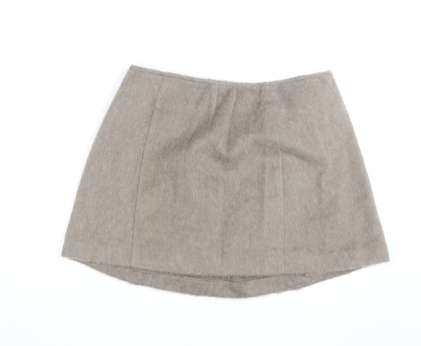 Marks and Spencer Women’s Beige Wrap Short Skirt Size 16 Lined